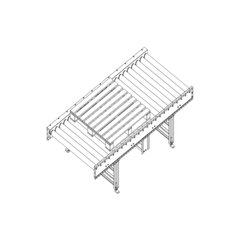  Pallet roller conveyor 